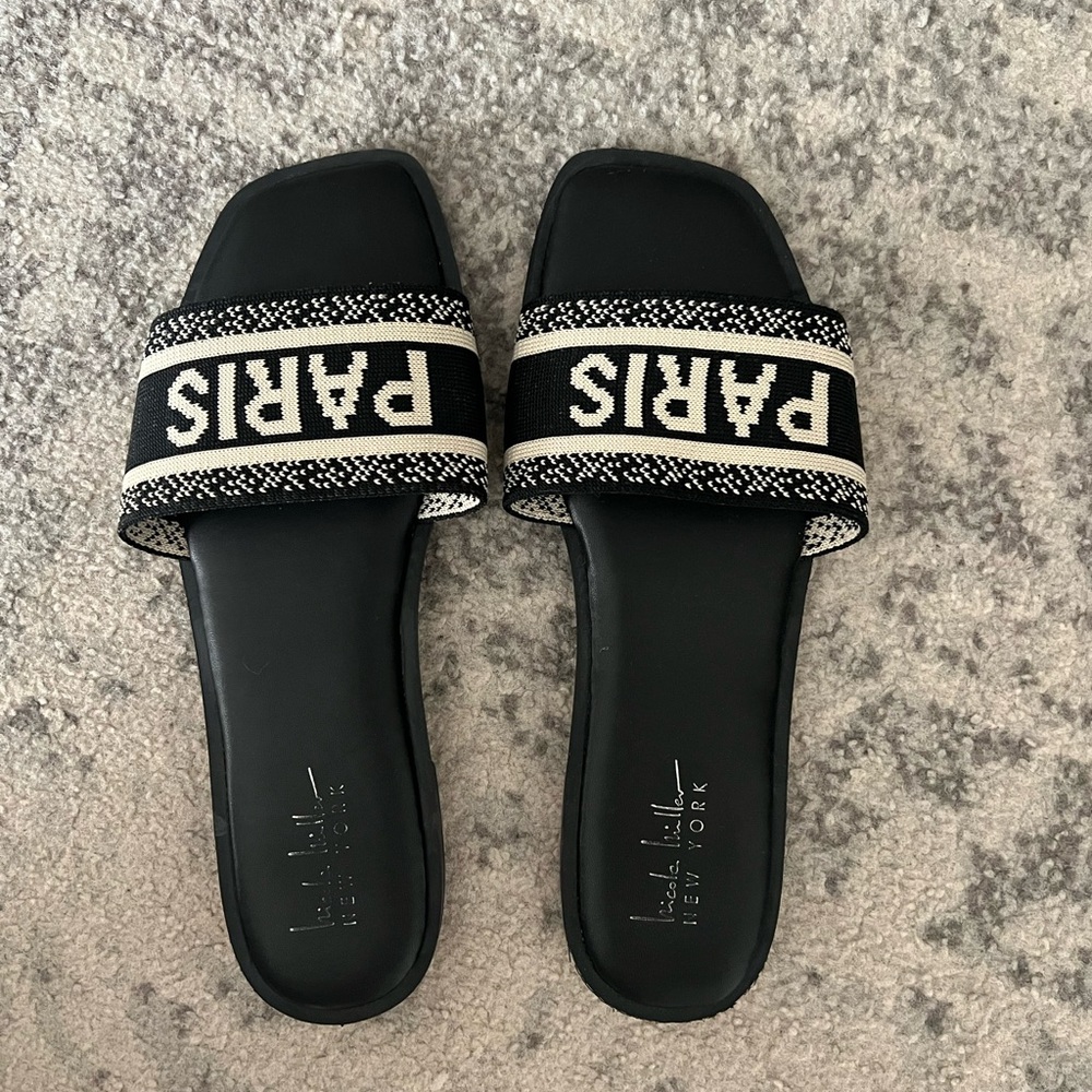 Black sandals